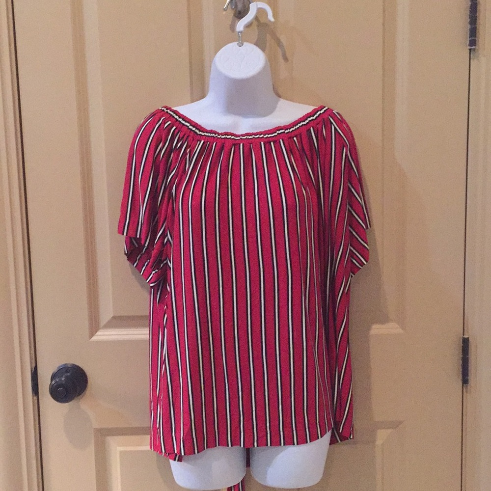 Ann Taylor Loft size XL cute striped top.